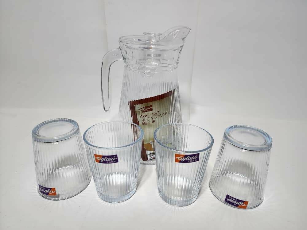 GLASS JAR SET