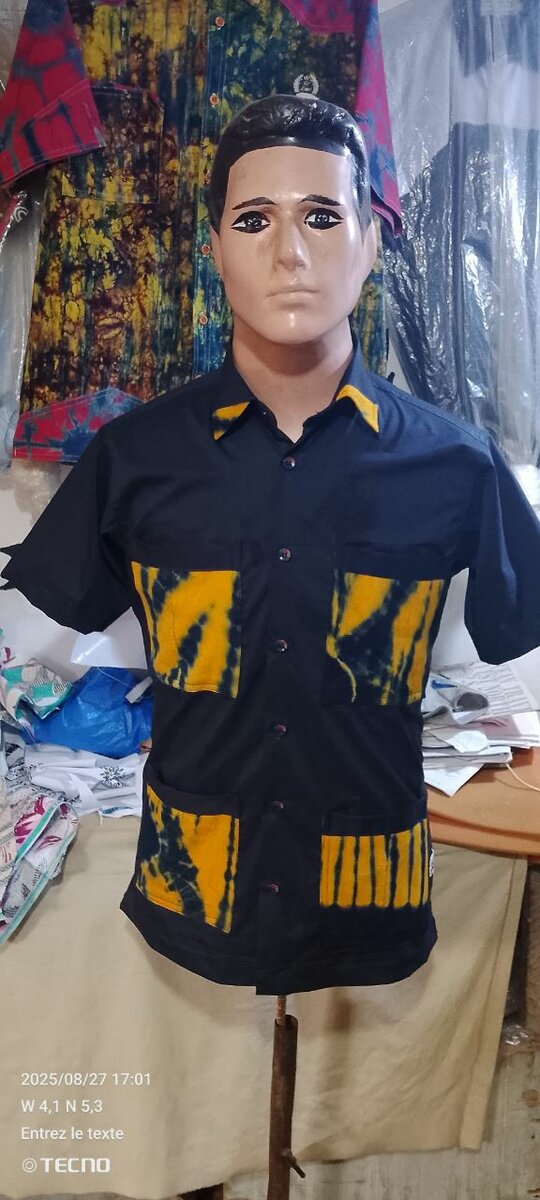 Chemise Homme Africaine Élégante