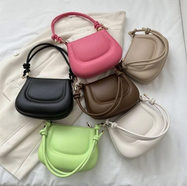 Sac à main tendance multicolore