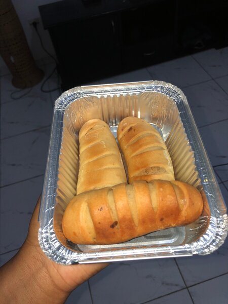 Pain fourré à la viande hachée