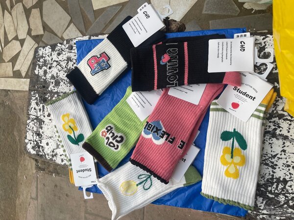 Chaussettes 100% coton
