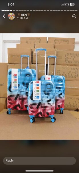 Three set suitcase
