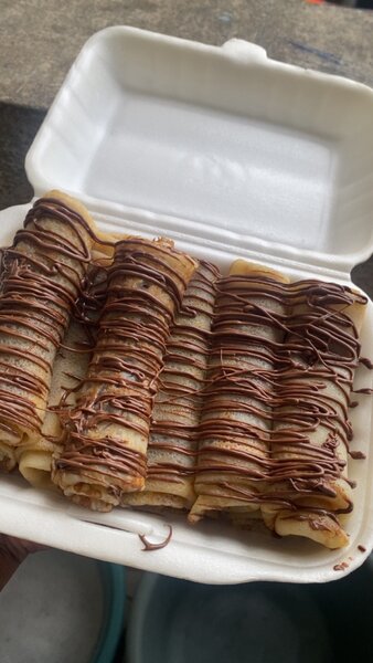 Crêpes au nutella