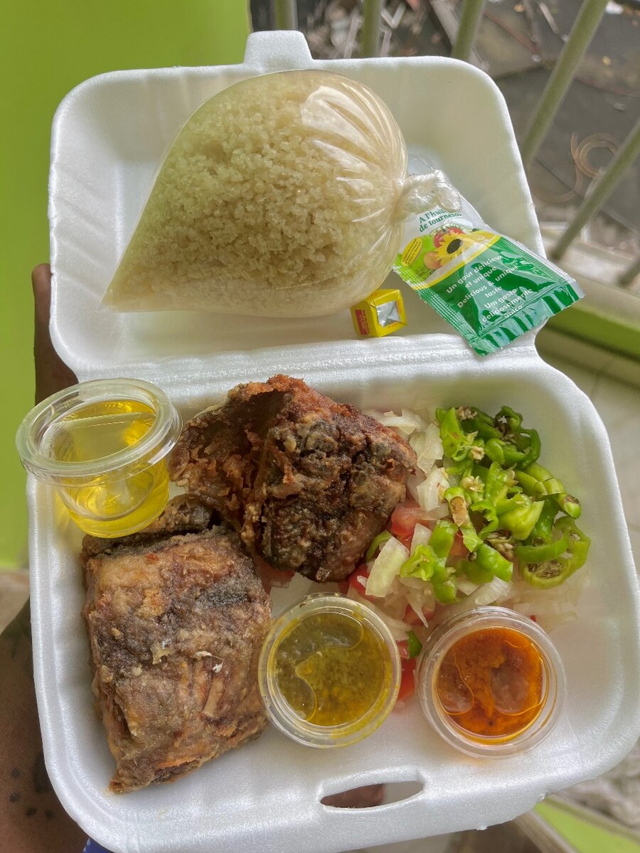 Attieké poisson