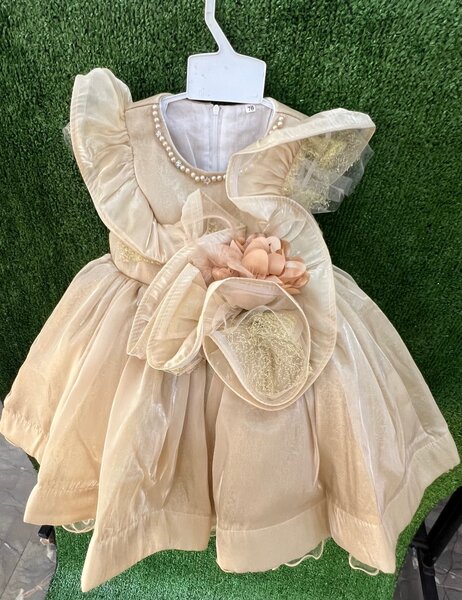 Gold dress