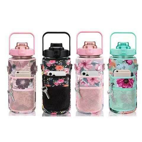3 Set Water Bottles with Bag, 2 brushes