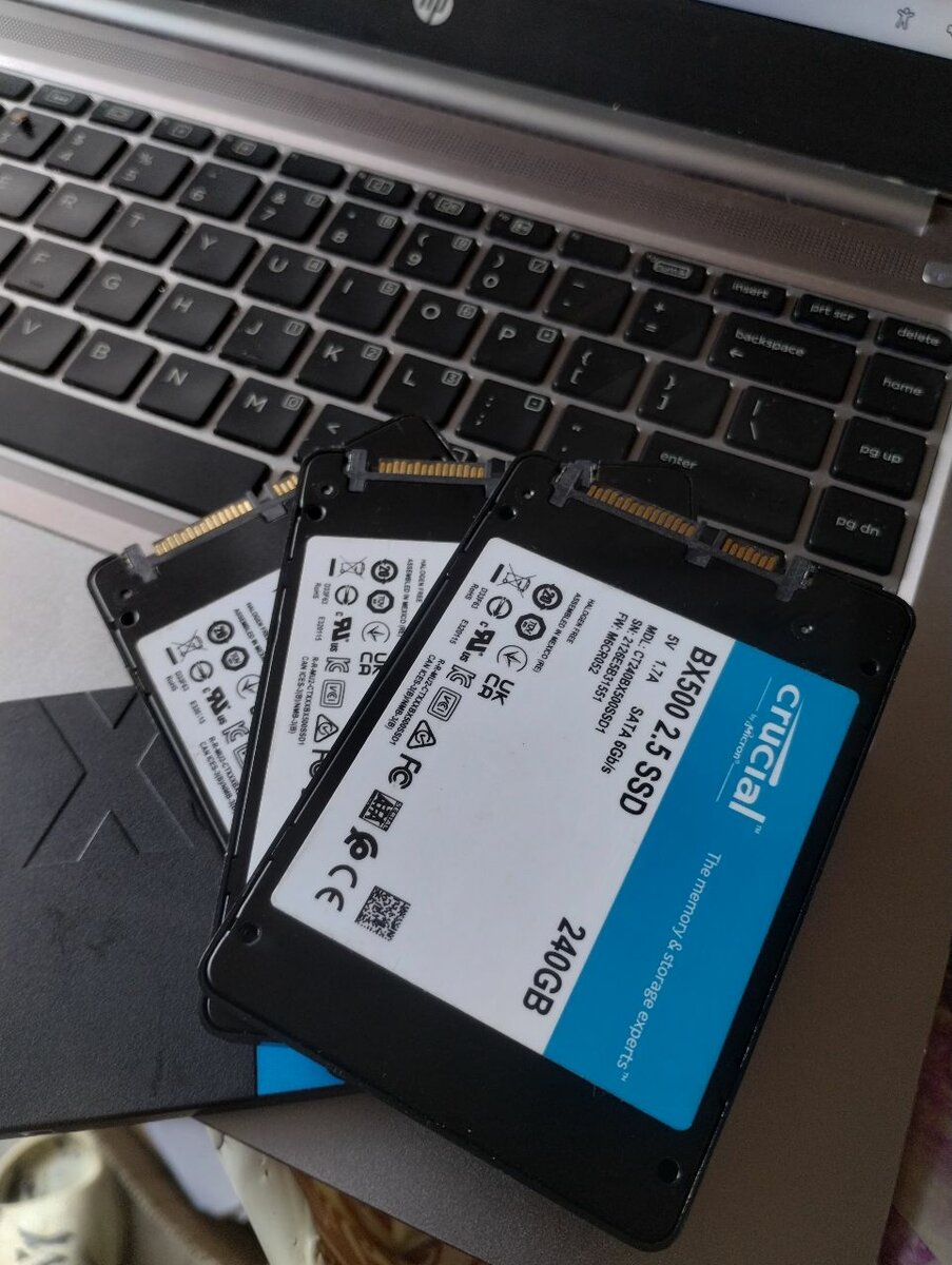 Crucial BX500 SSD 256GB
