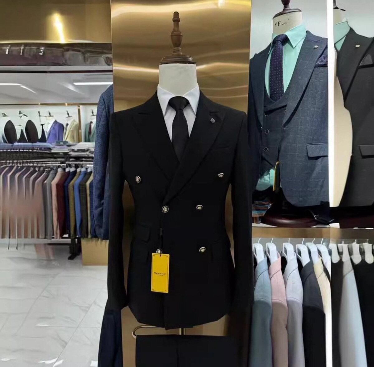Breasted Suit