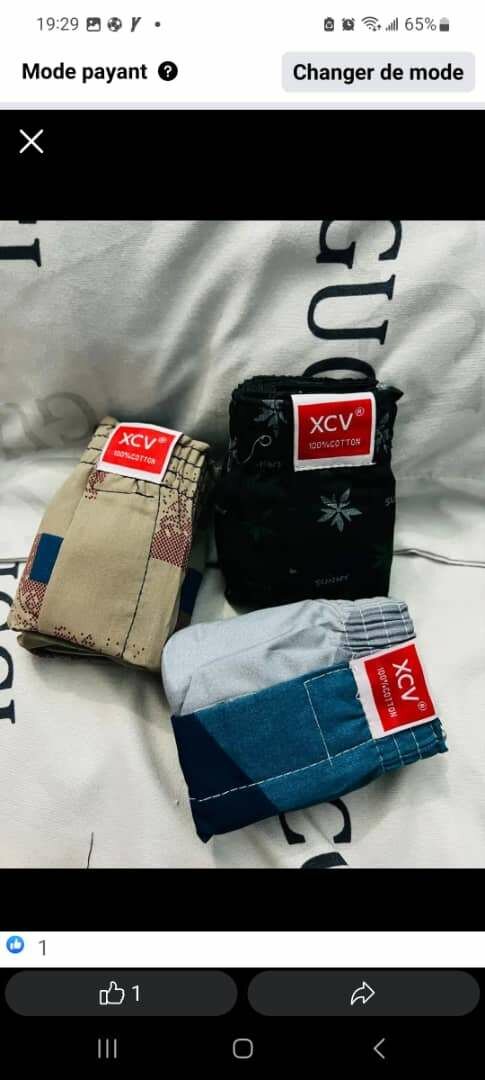 Boxers en coton confort XL