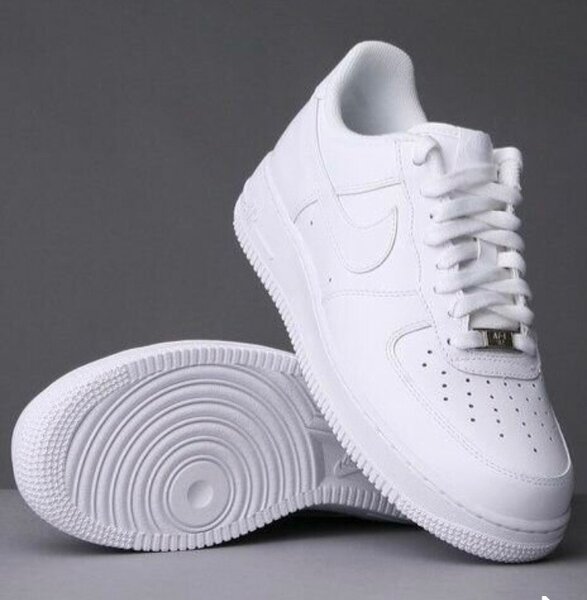 Baskets blanches en cuir