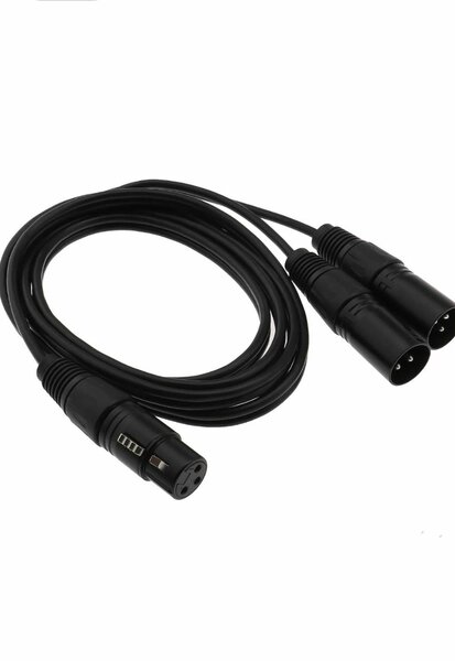 Câble Y XLR Audio Professionnel