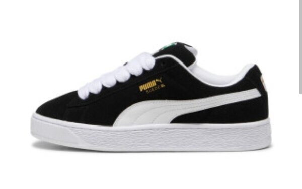 Baskets noires en daim