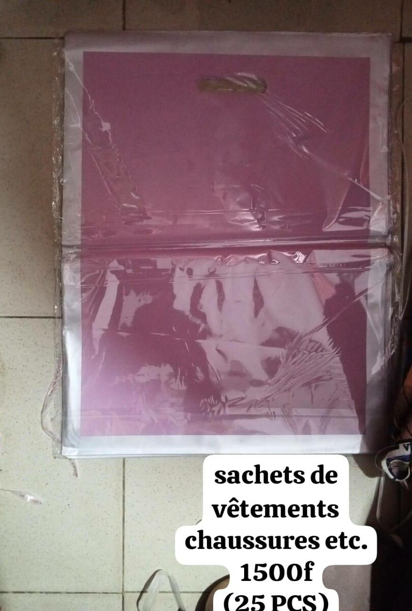 Sachets de vêtements pratiques