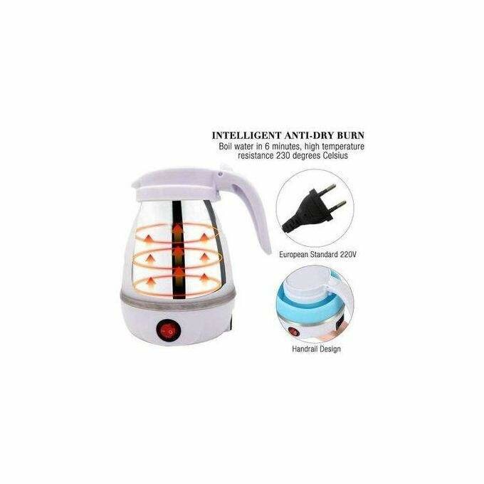 Bouilloire électrique Pliable 600ml En Silicone Foldable Ele