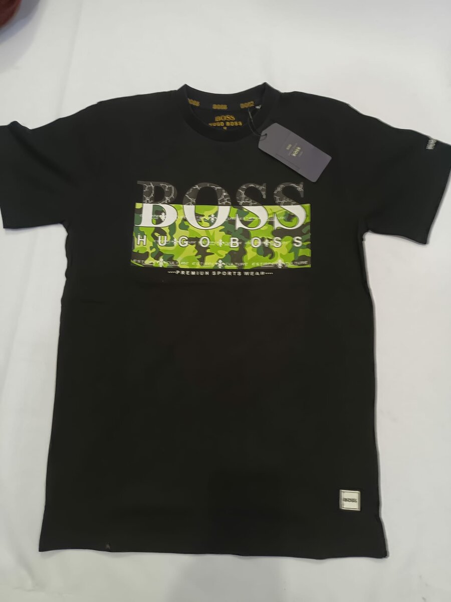 black t-shirt