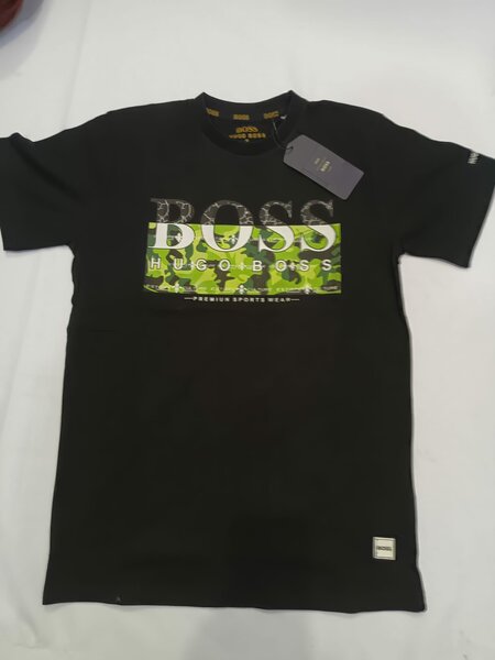 black t-shirt