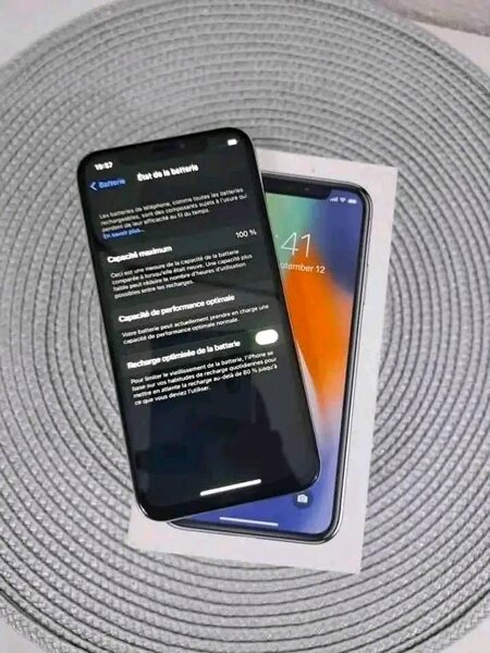 iPhone X 64GB Argent