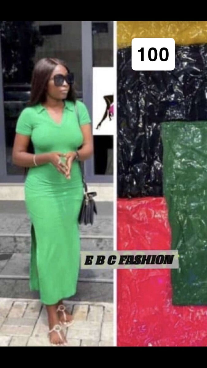 Shirt maxi dress with a slit