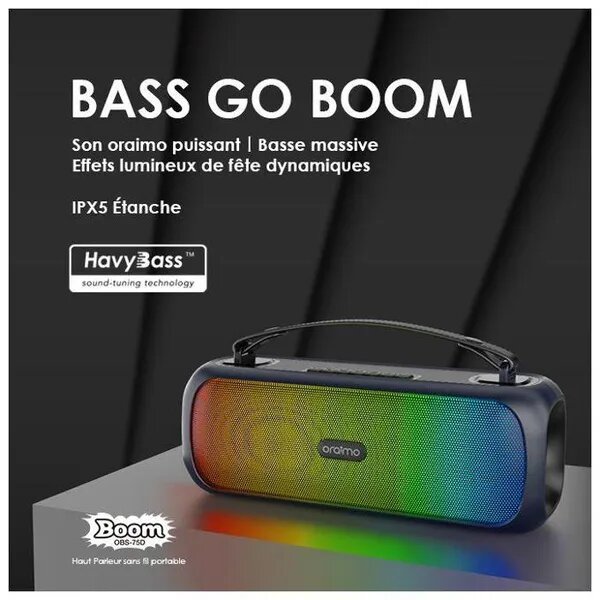 Oraimo Boom Portable Wireless