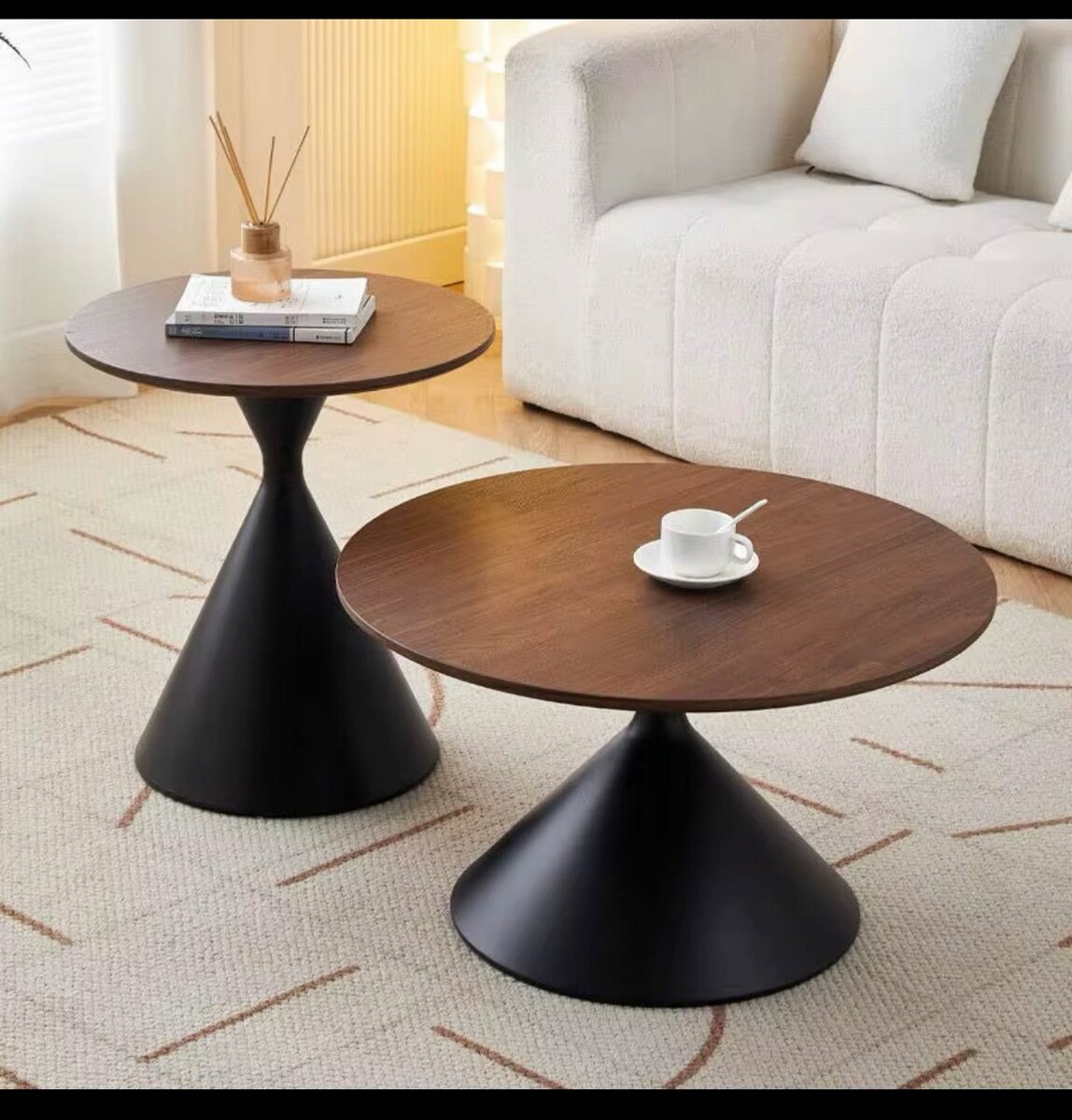 Tables basses rondes modernes