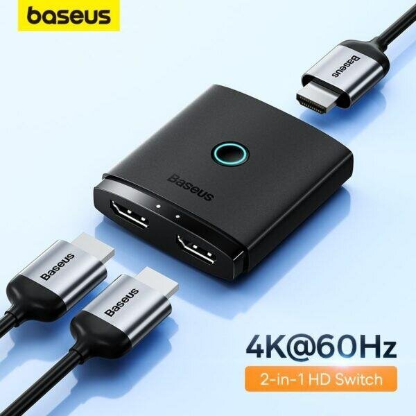 Commutateur HDMI 4K Bidirectionnel Baseus
