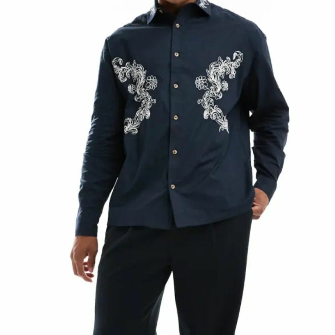 Chemise Homme Élégante Brodée