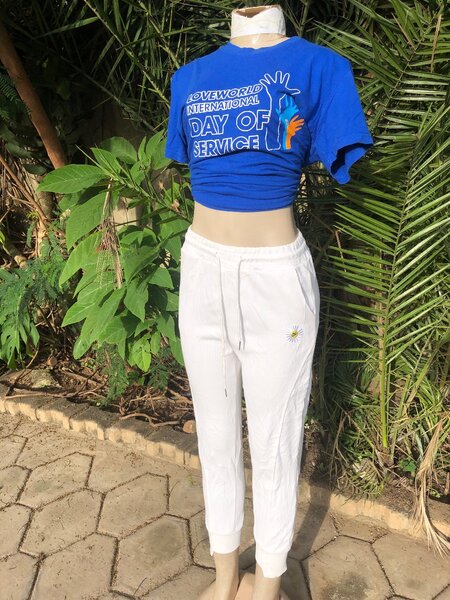 Thrift sweatpants