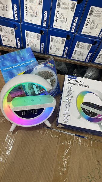 LED WIRELESS CHARGING SPEAKER!