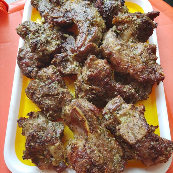 Côtelettes braisé