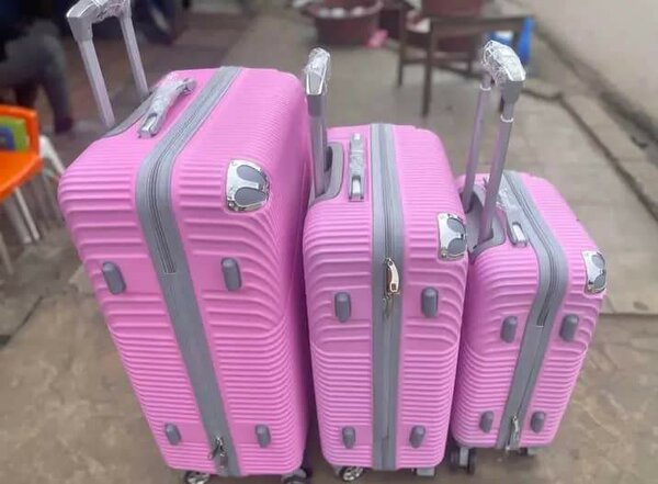Valises Roses Set 3 Pièces