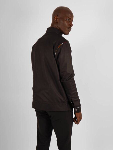 Veste noire Homme