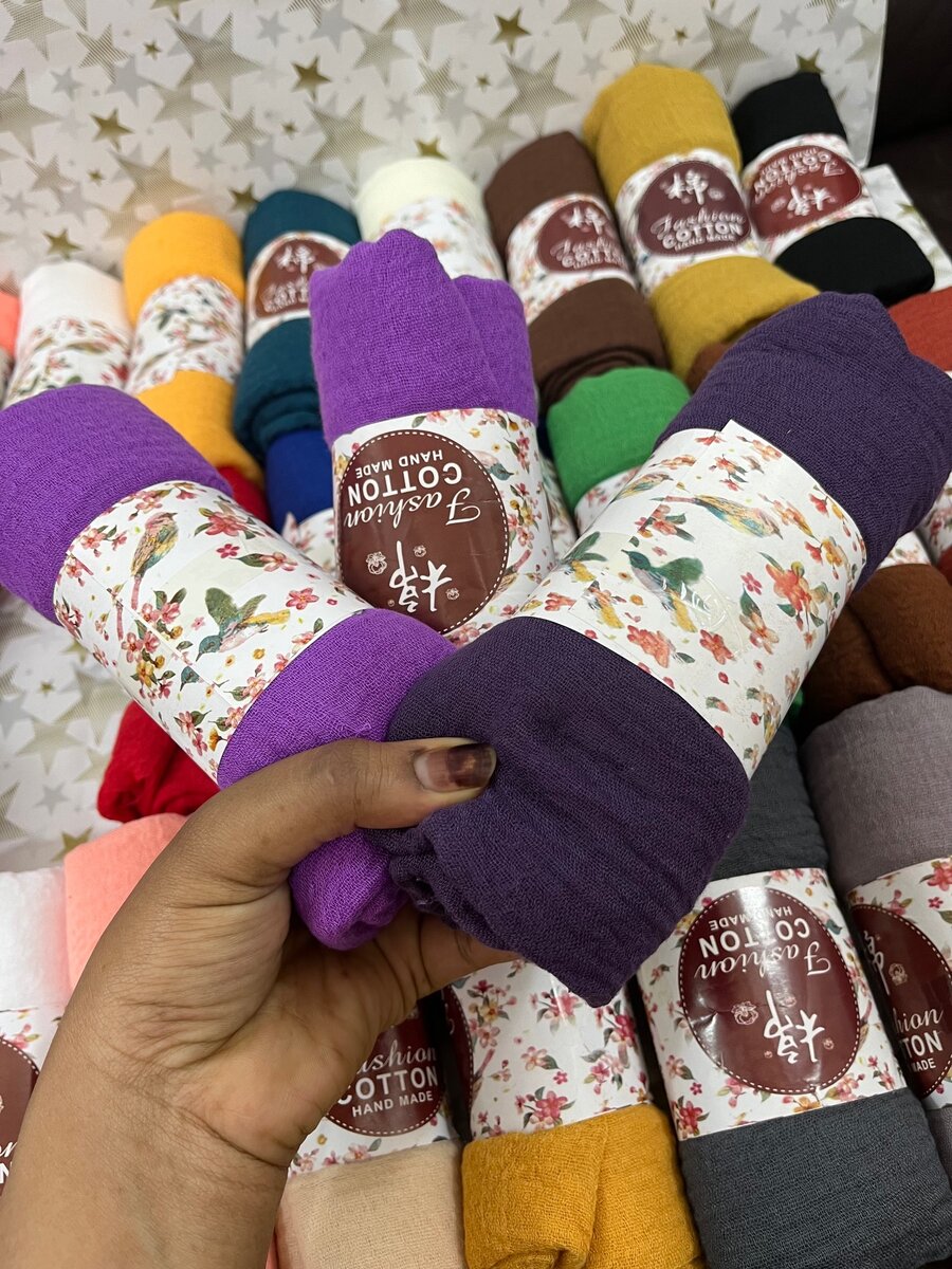 Crinkle veils