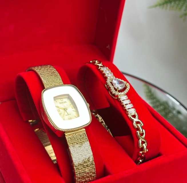 Watch + bracelet