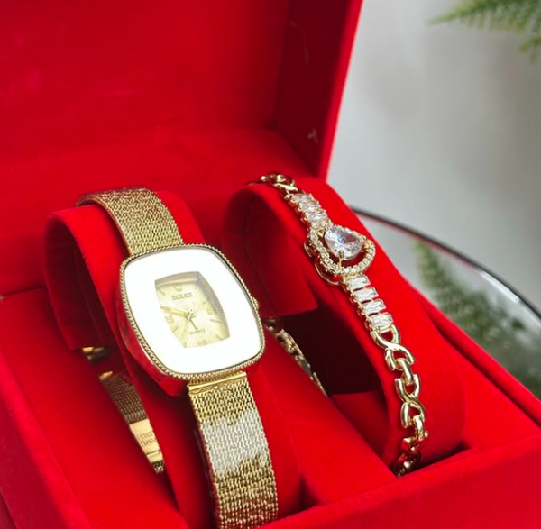 Watch + bracelet