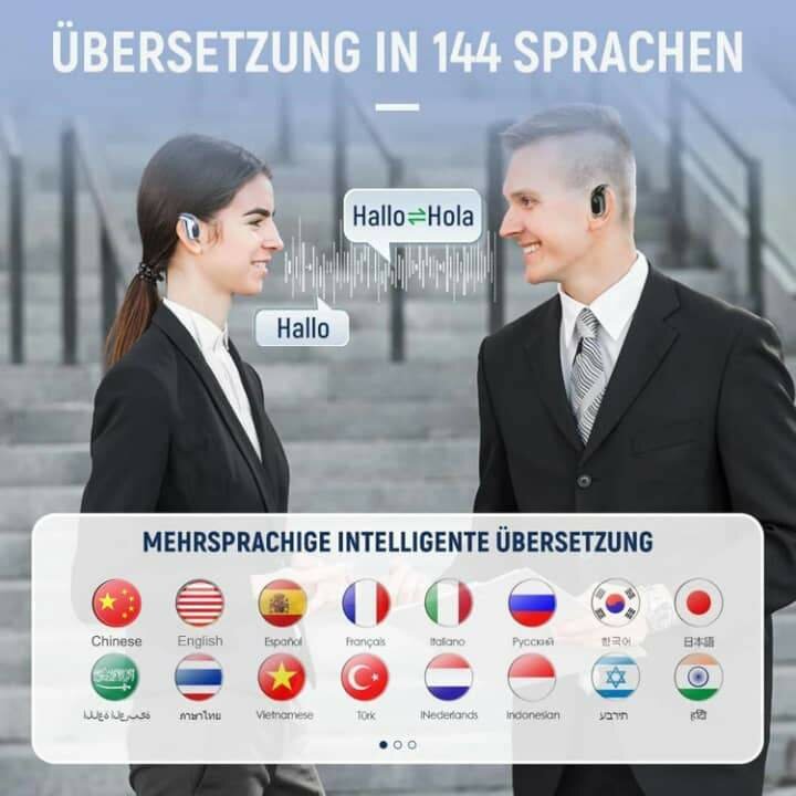 Écouteurs traducteurs AI V5.4