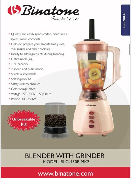 Mixeur Binatone 2 en 1