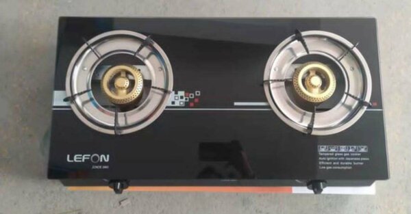 2 burner Glass stove