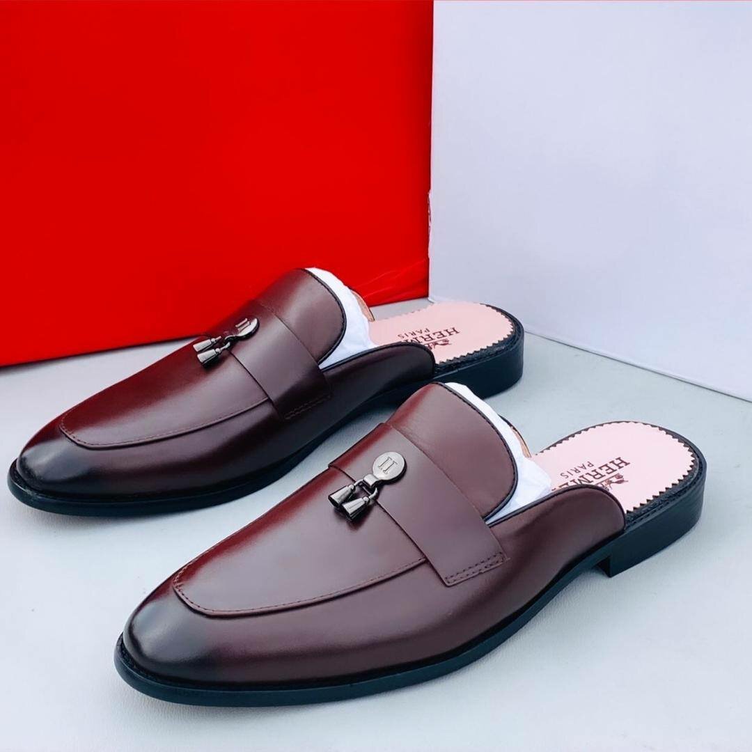 Quality Leather Half Shoes