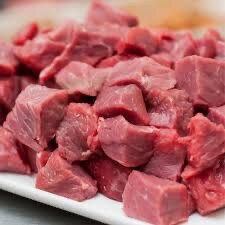 Boneless beef and bone in beef