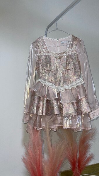 Pleated dress