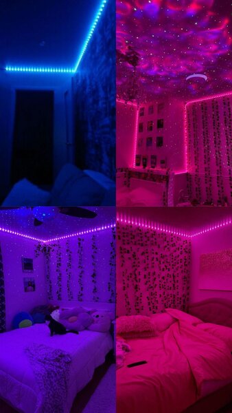 Bande LED RGB multicolore télécommandée