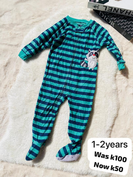 Romper bleu