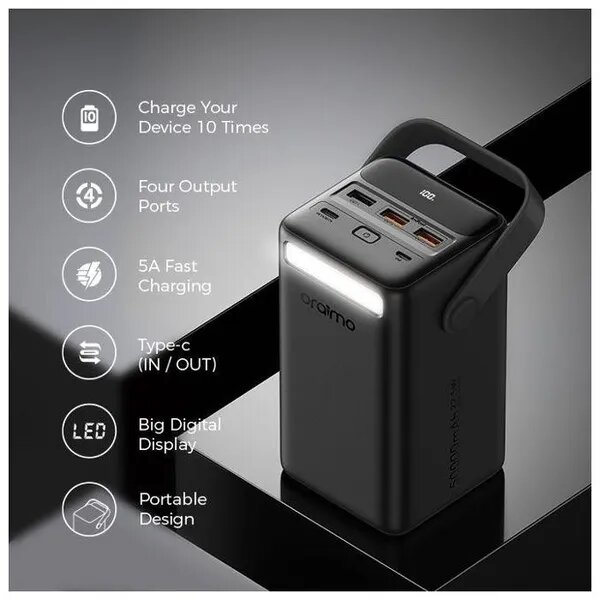 Oraimo Powerbox 500 50000mah 22.5W Power Bank