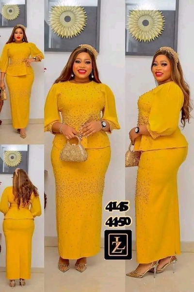 Robe jaune