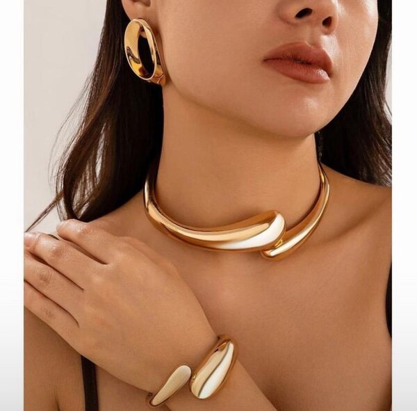 Chunky jewelry set