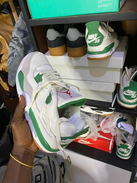 Jordan 4 retro spine green