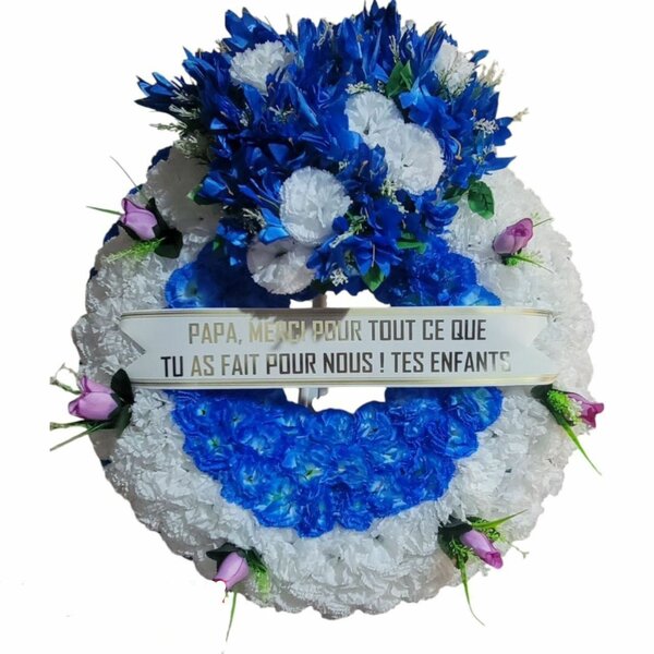 Couronne De Fleurs funéraires