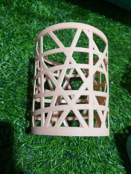 Makeup brush basket