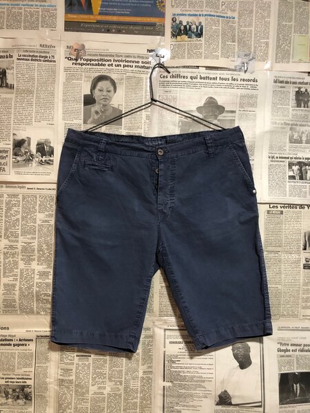 Shorts bleus décontractés homme