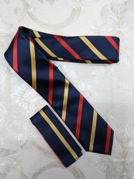 Stripped tie